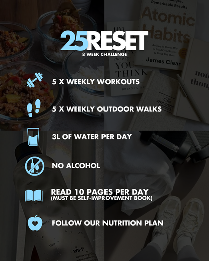 25 RESET (8-WEEK CHALLENGE)