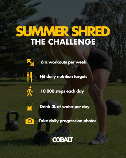 SUMMER SHRED 6 WEEK CHALLENGE